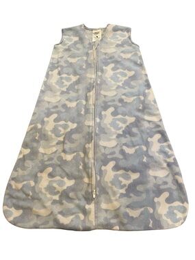 Halo Sleepsack Fleece Baby Boy Large 12-18 months White Blue Blanket 4/$20 🛑